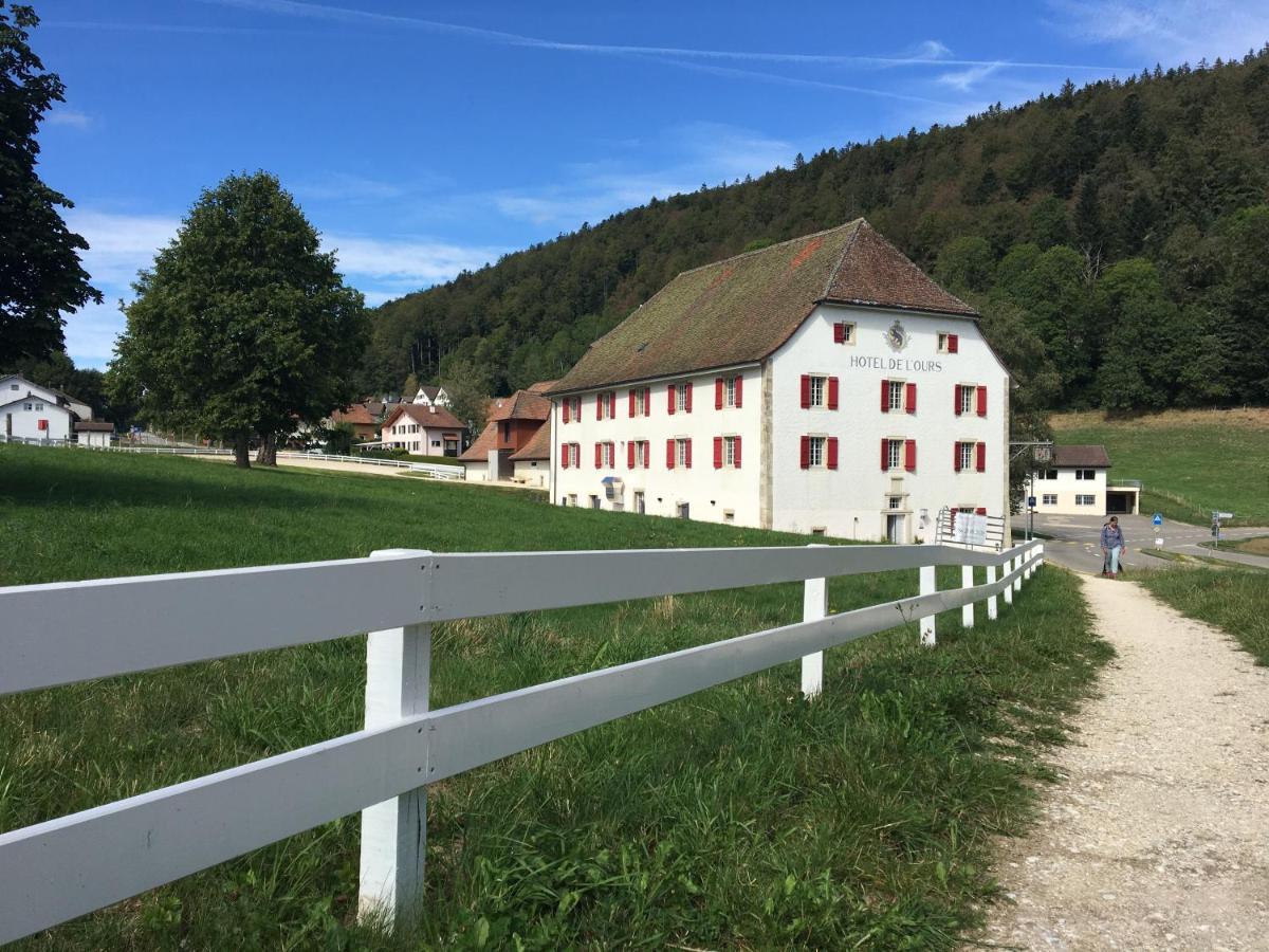 Auberge De Bellelay Restaurant Chez Aron Balde Exterior foto